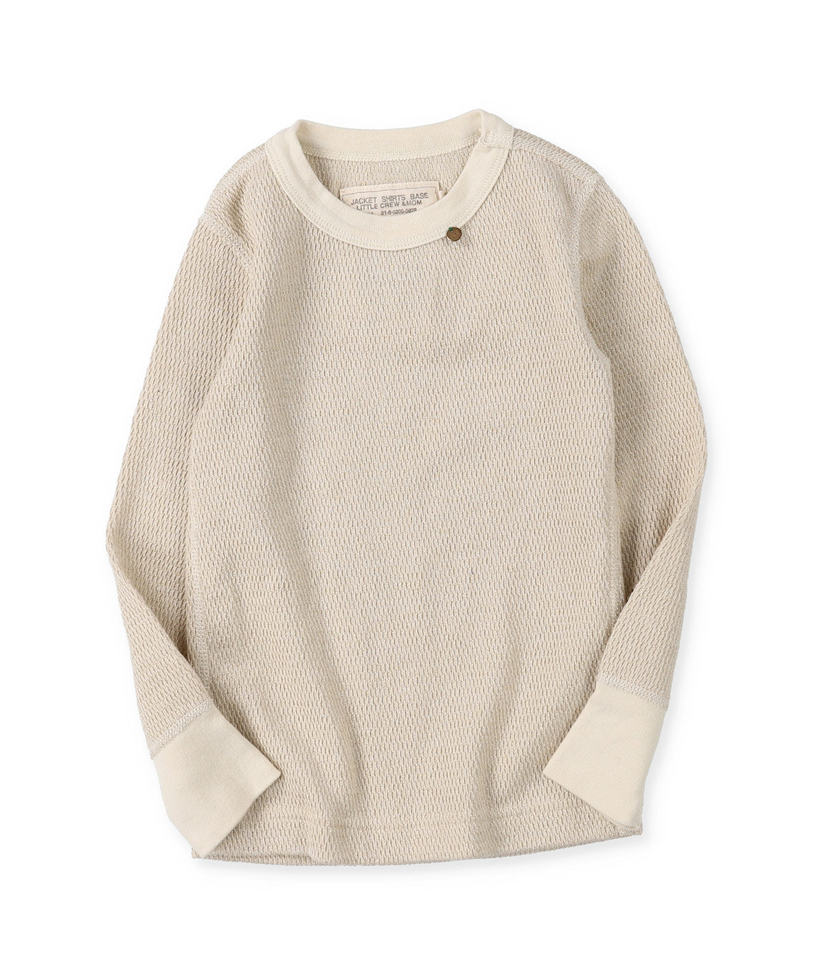 Glitter Waffle L/S Tee