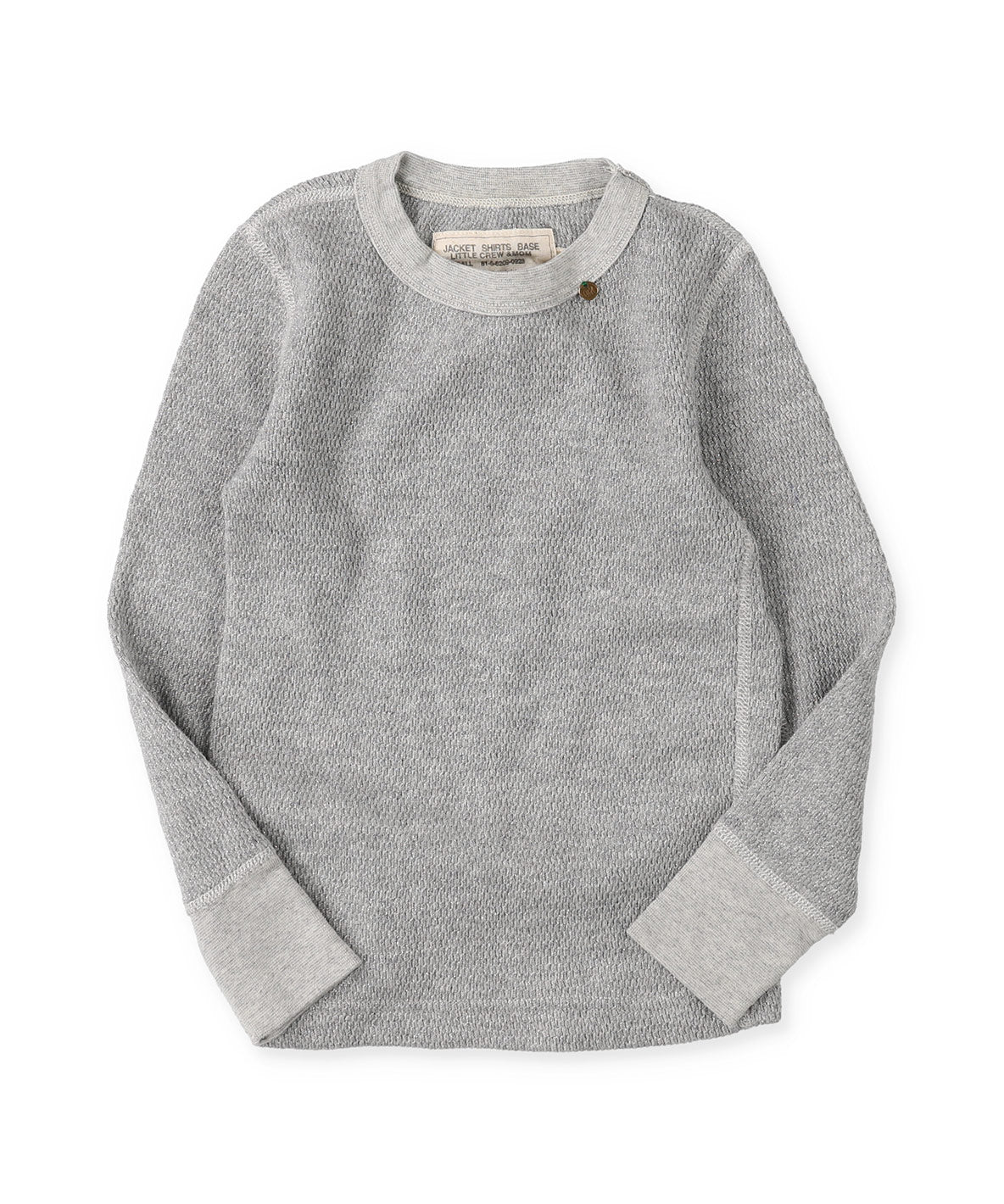 Glitter Waffle L/S Tee