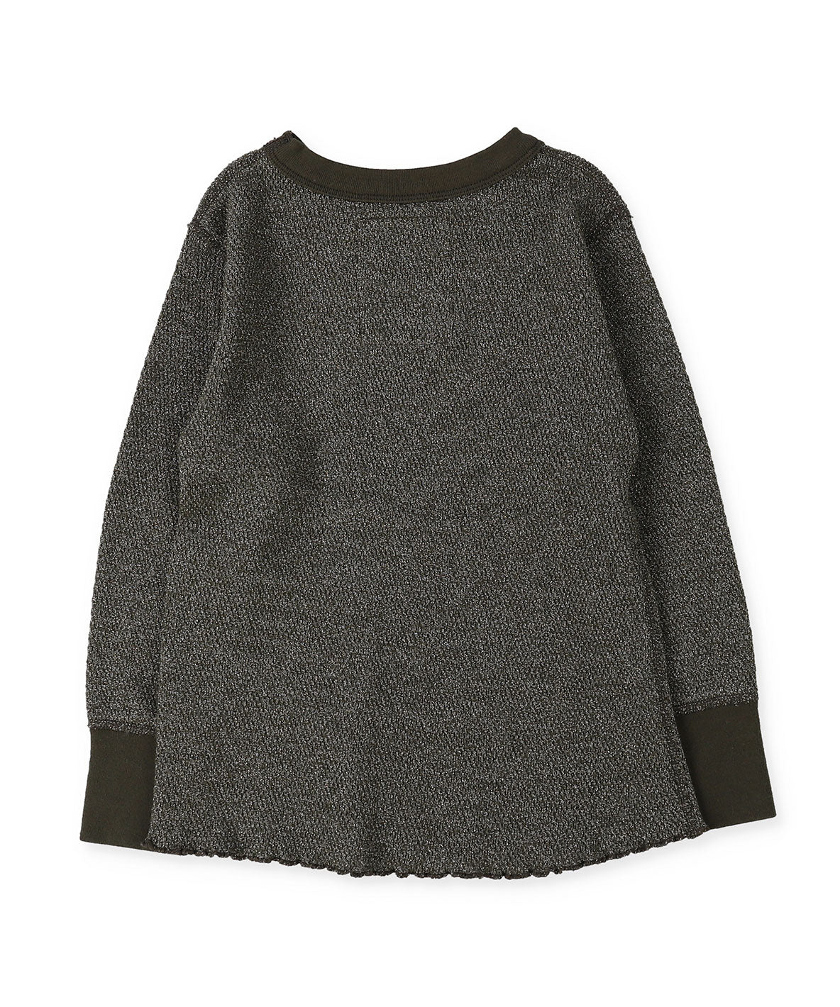 Glitter Waffle Loose Tee