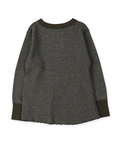 Glitter Waffle Loose Tee