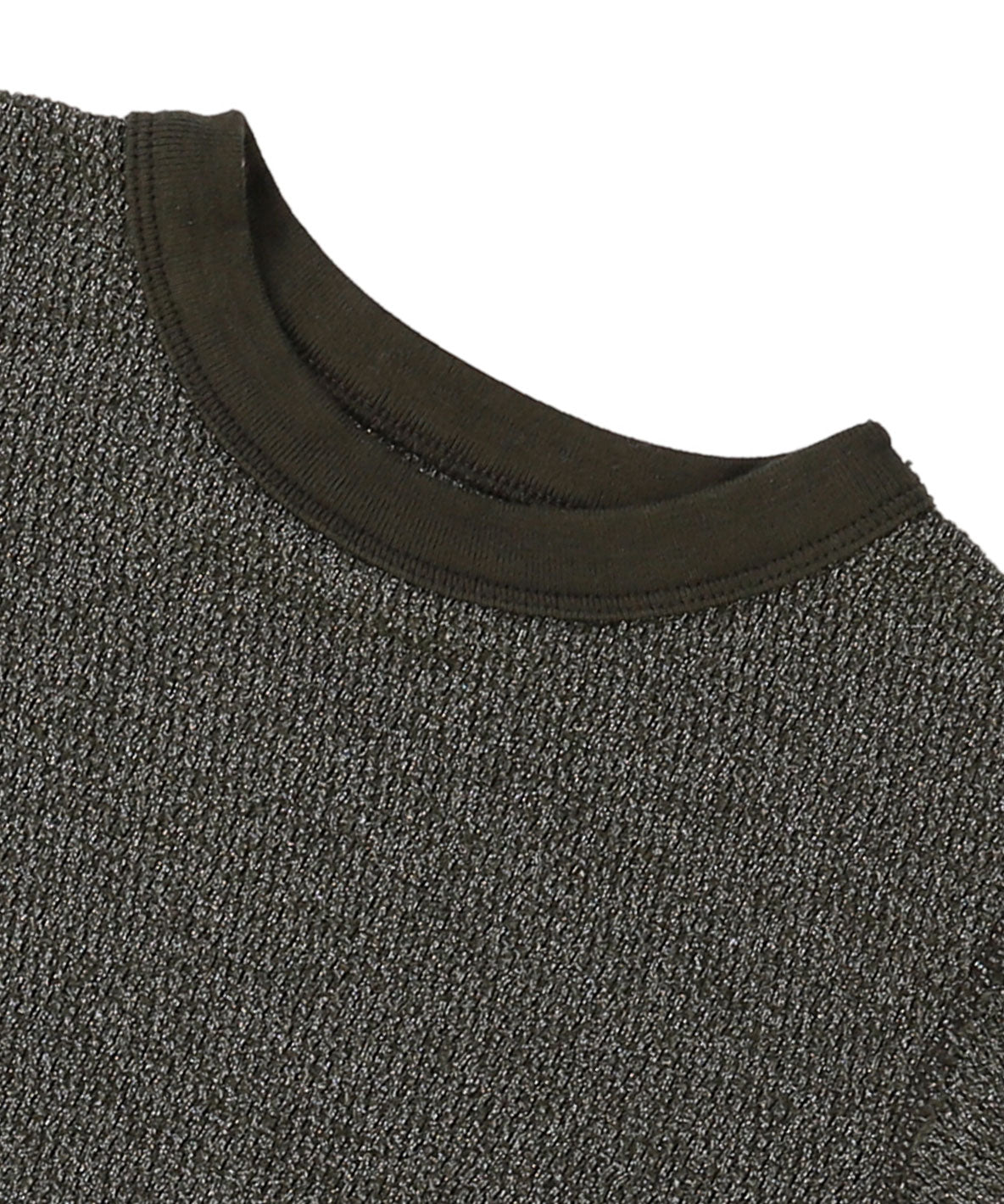 Glitter Waffle Loose Tee