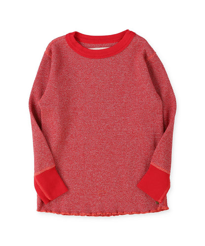 Glitter Waffle Loose Tee