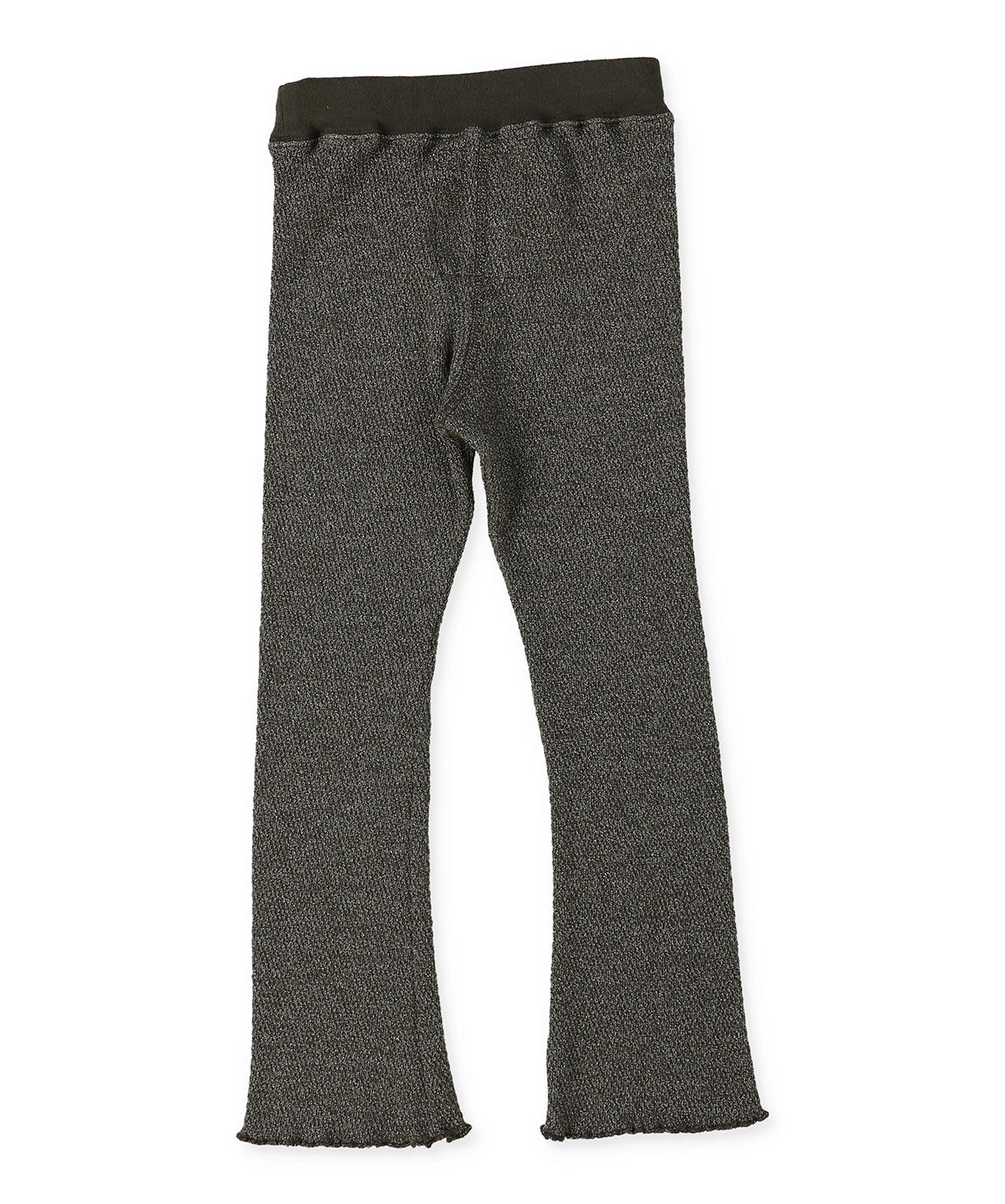 Glitter Waffle Flared Pants