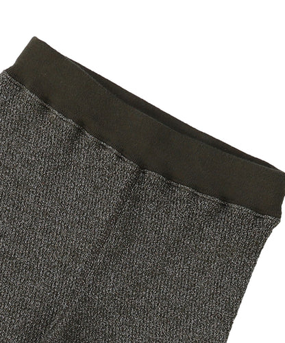 Glitter Waffle Flared Pants