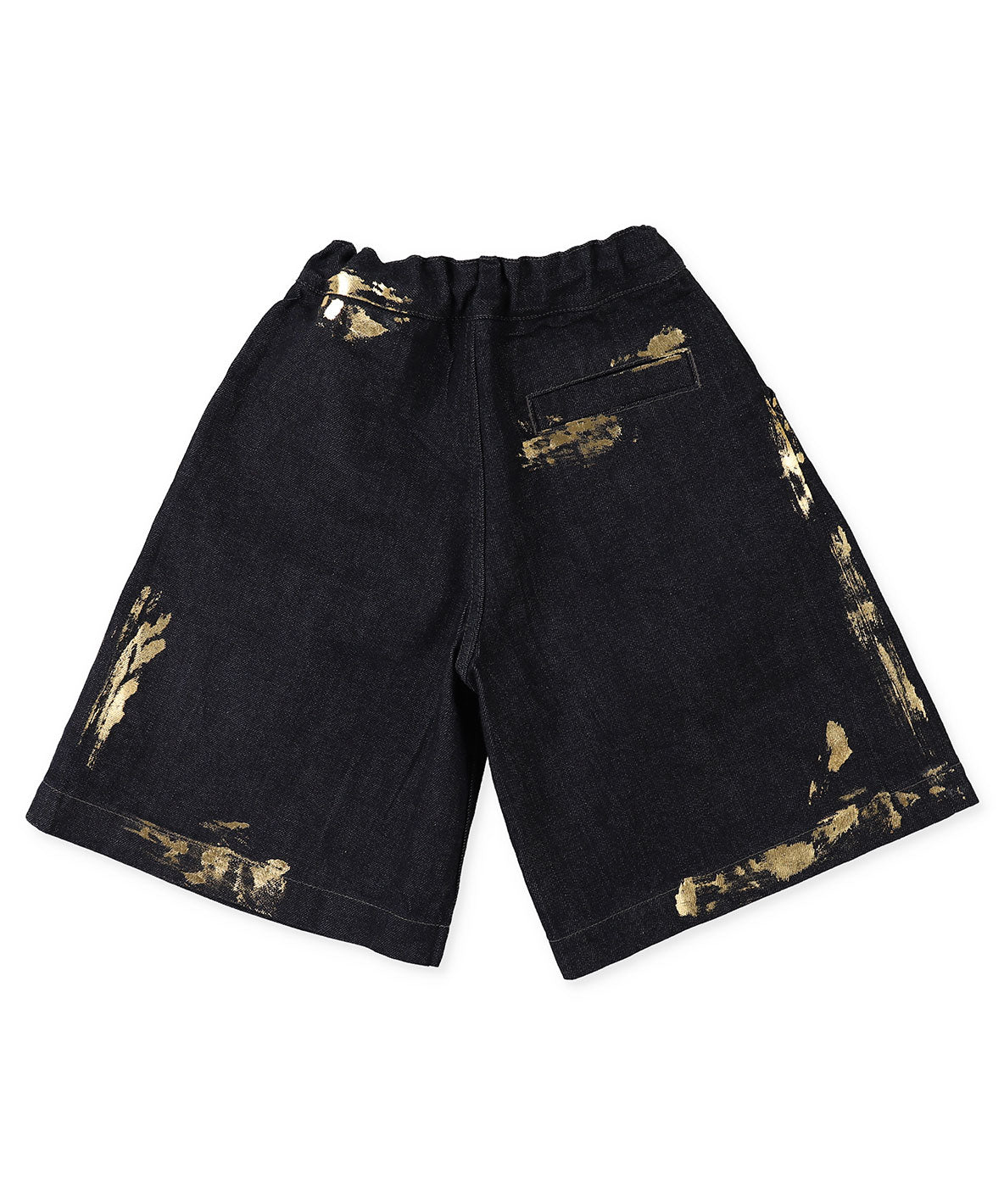 Shiny Denim Jorts