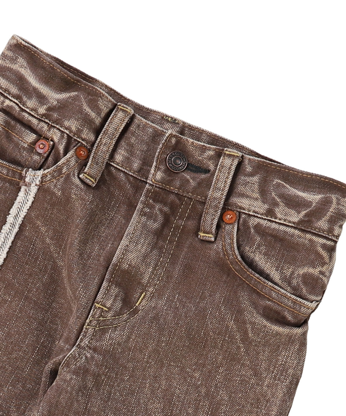 Flare Denim Remake Pants