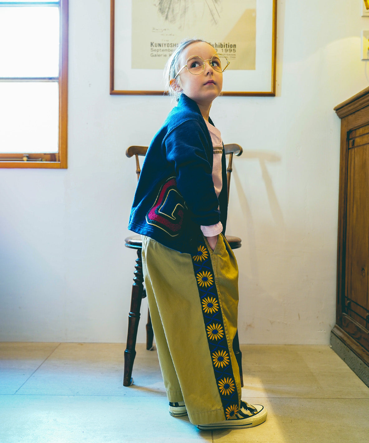 Compact Chino Tuck Easy Pants