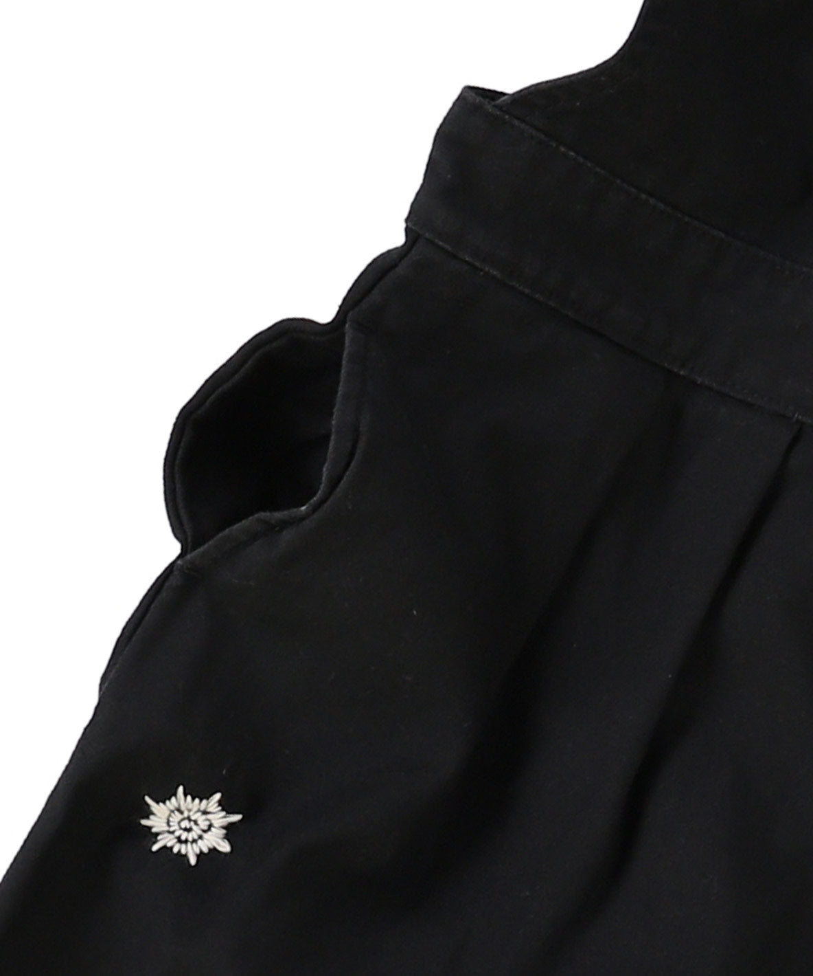 Military Back Satin Apron Pants