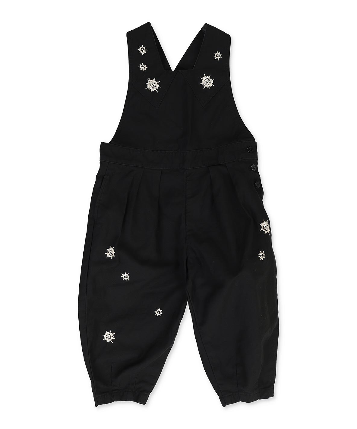 Military Back Satin Apron Pants