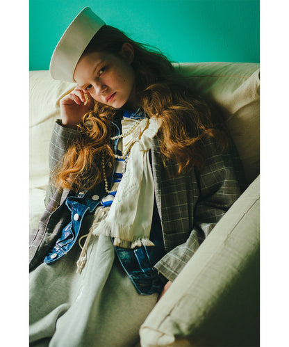 Sparkle Glencheck Jacket