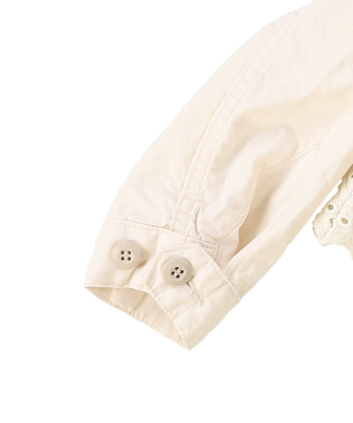 Cutwork Fatigue Short Jacket