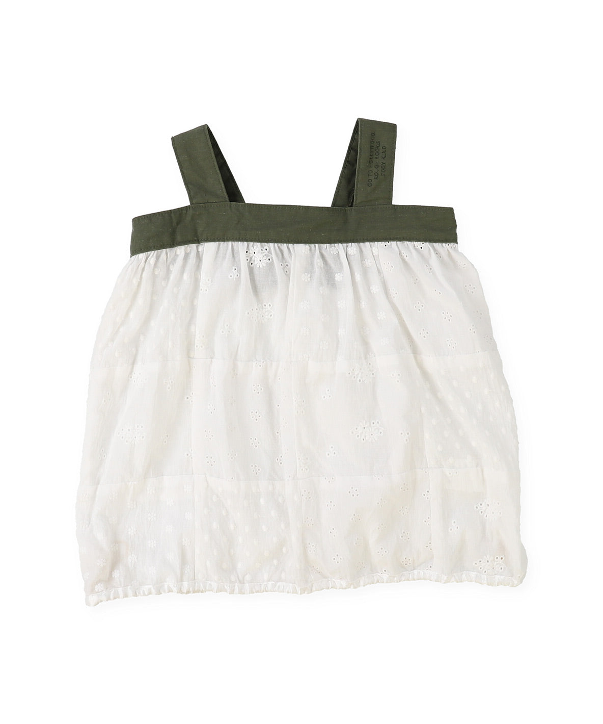 Cutwork Craftman Ballooned Tank Top