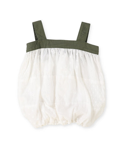 Cutwork Craftman Ballooned Tank Top