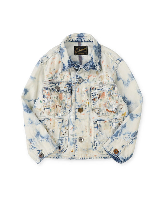 Work Denim Damaged Coverall