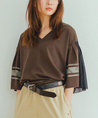 Ruffled Football Tee