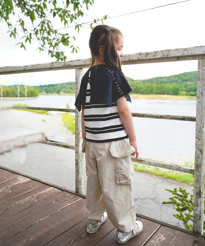 Colorful Collar Sleeveless Tee