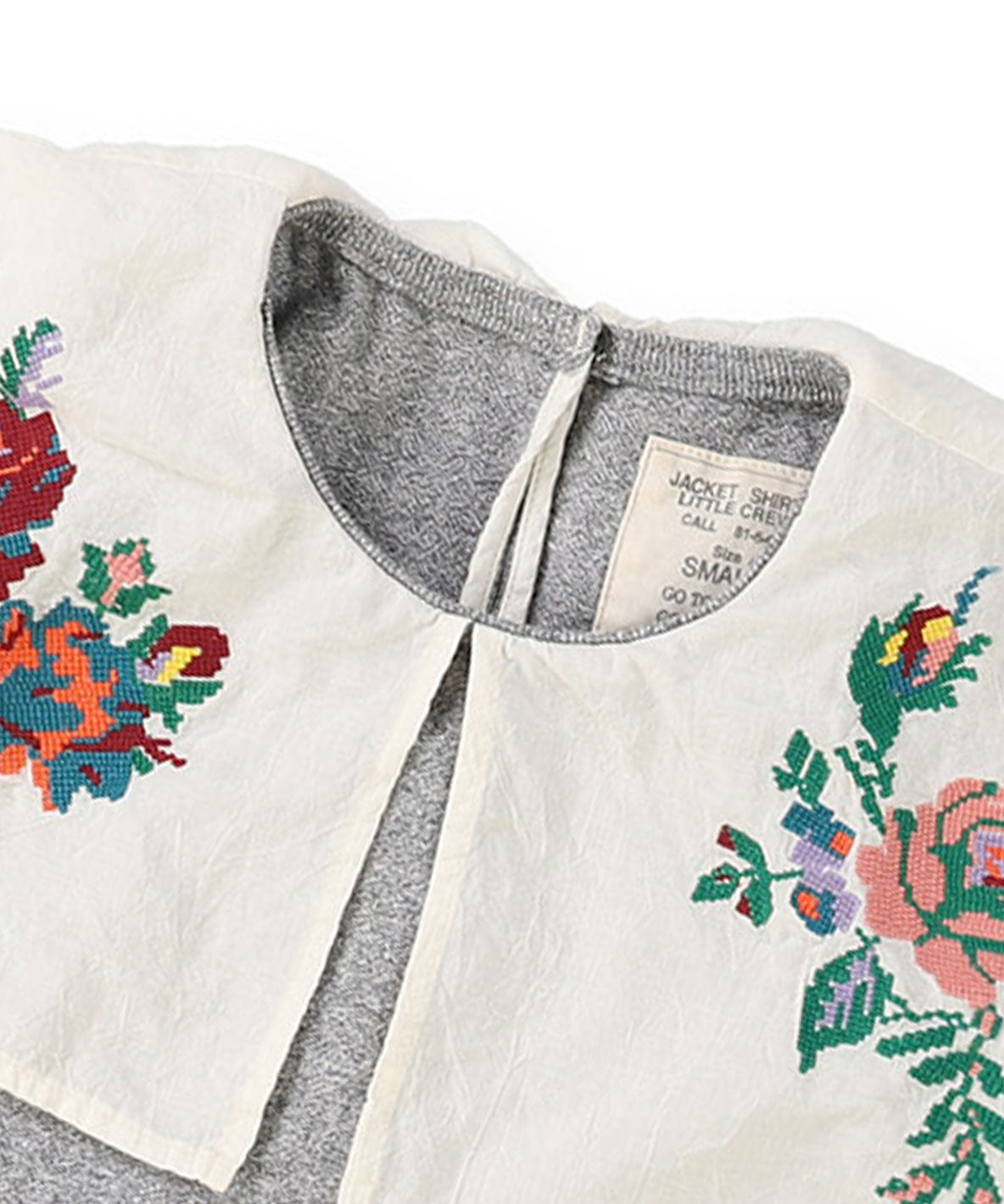 Colorful Collar Sleeveless Tee