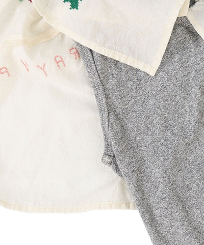 Colorful Collar Sleeveless Tee