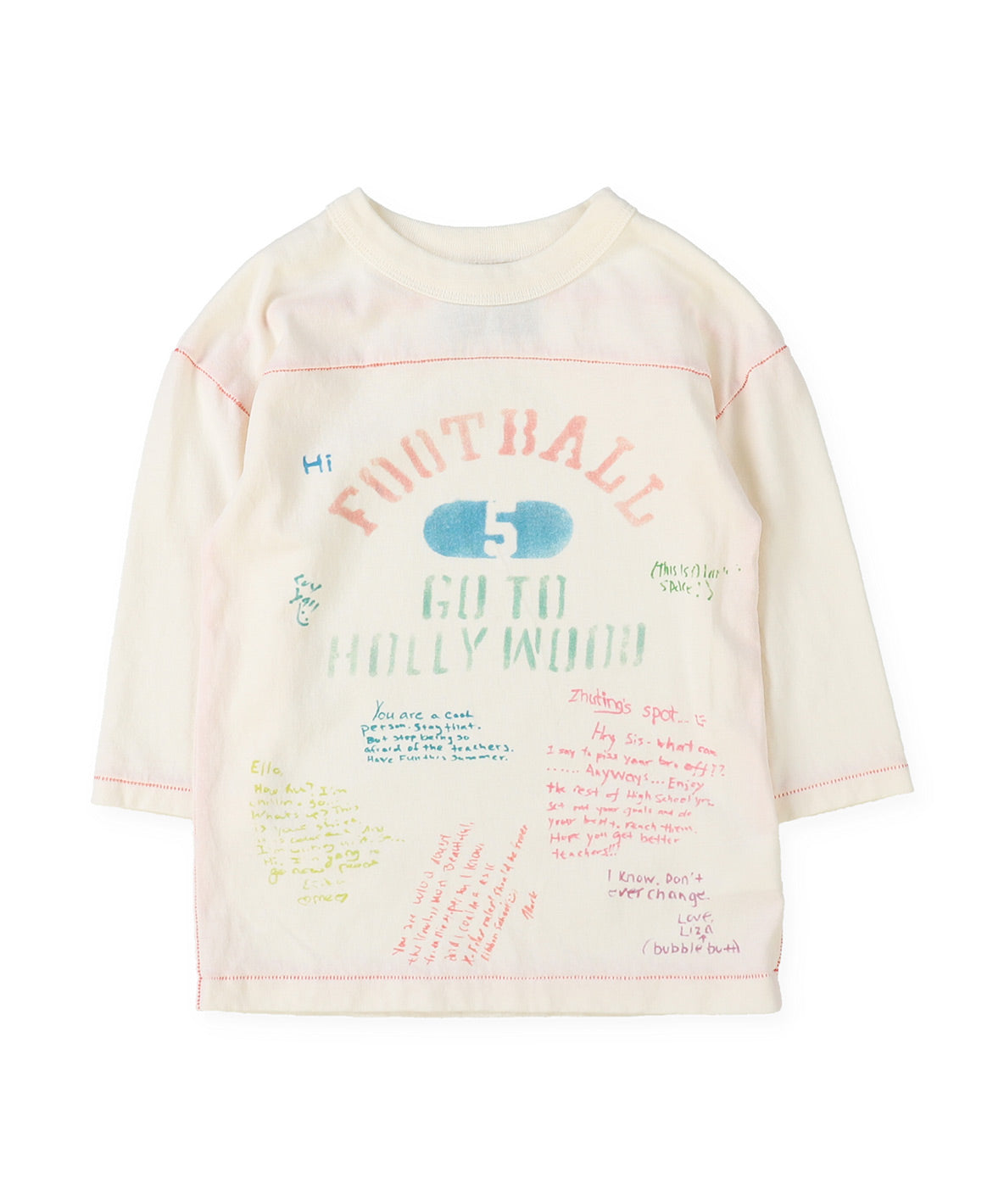Scribble Football L/S Tee