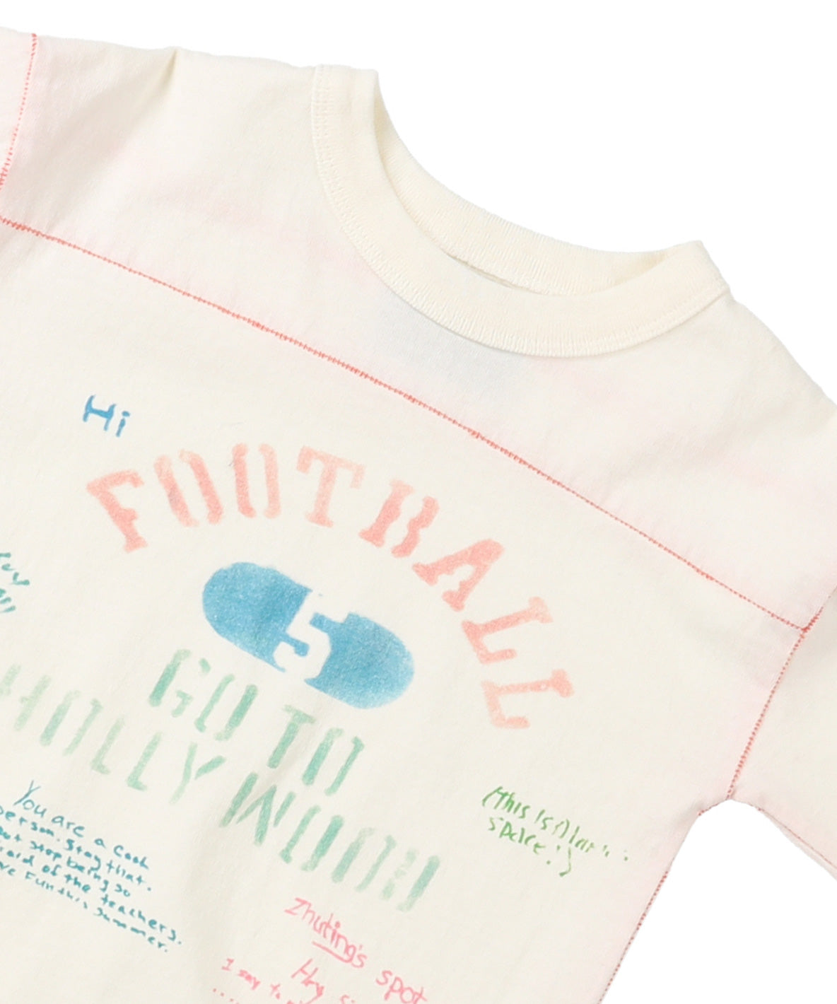 Scribble Football L/S Tee