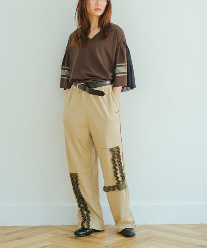 Jersey Switched Design Pants