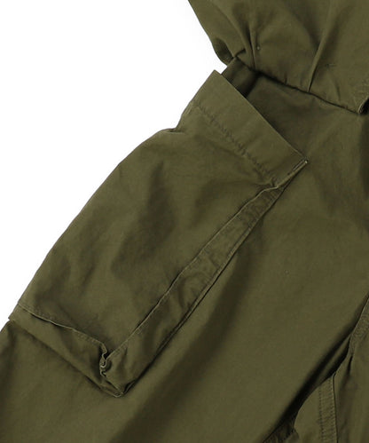 Ruffled Flap Pocket Weather Cloth Pants