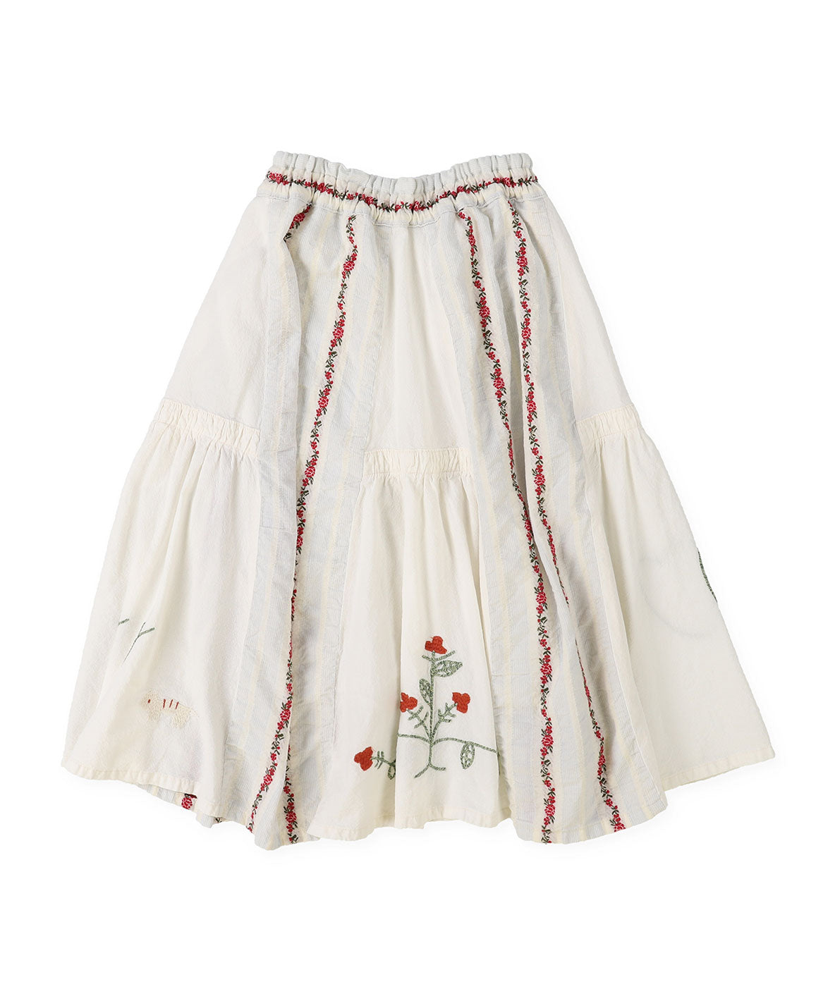 Sheeting Switched Design Skirt