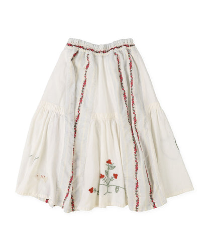 Sheeting Switched Design Skirt