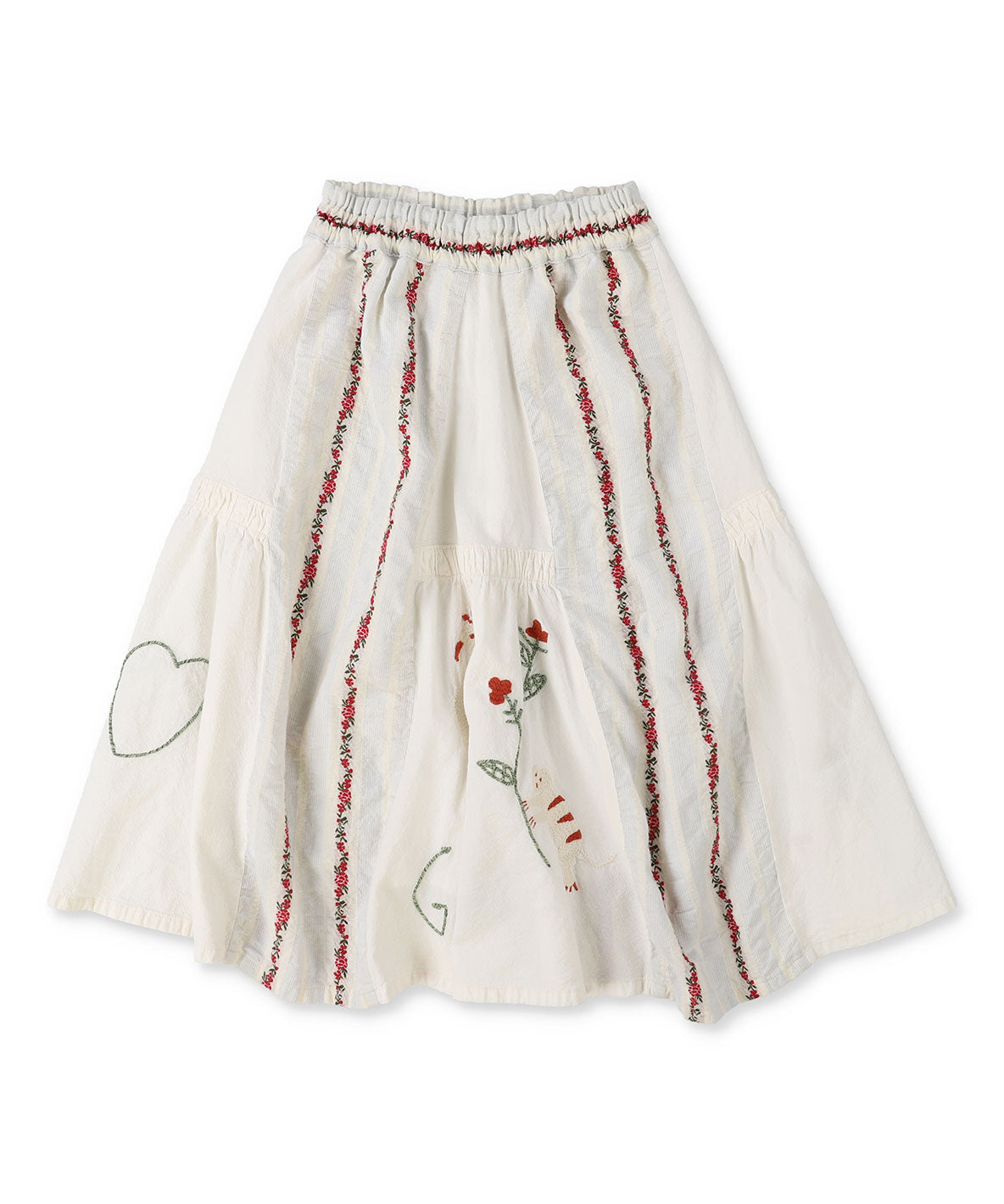 Sheeting Switched Design Skirt