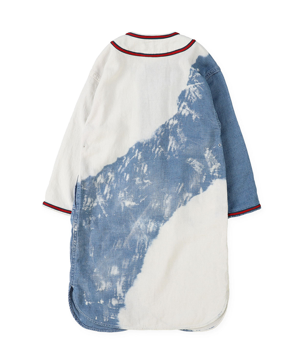 Sheer Chambray Baseball Dress