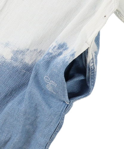 Sheer Chambray Baseball Dress