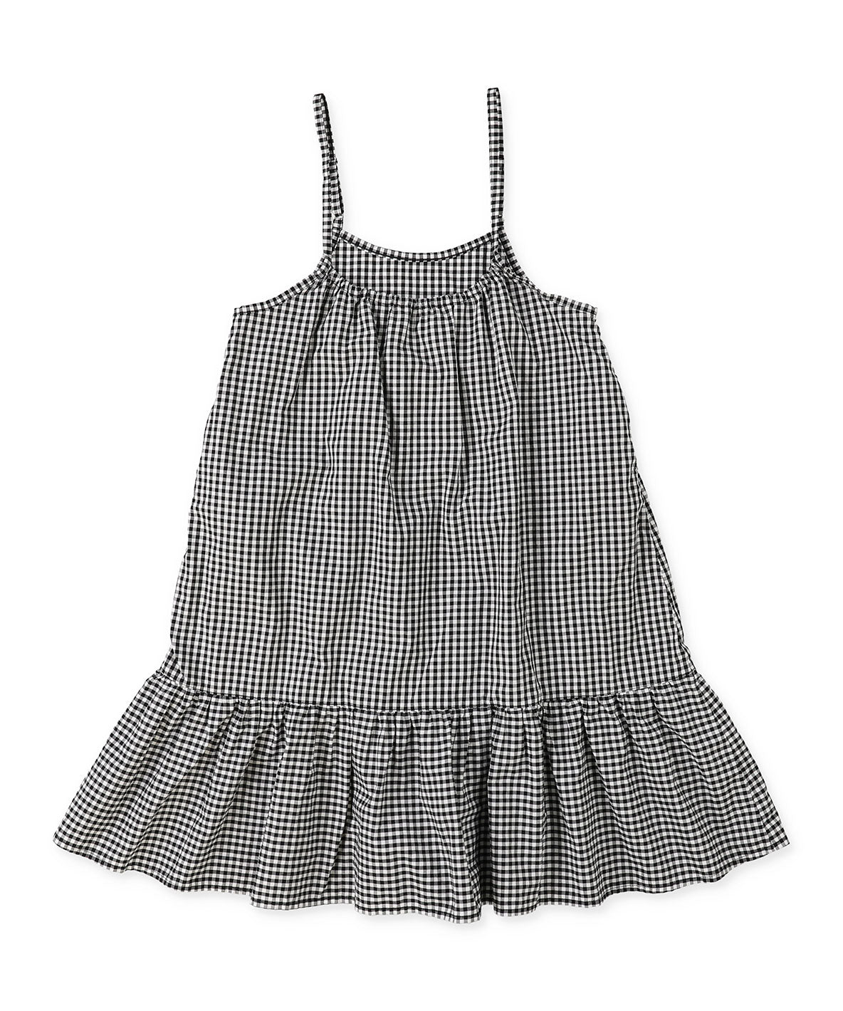 Compact Plaid Popelin Dress