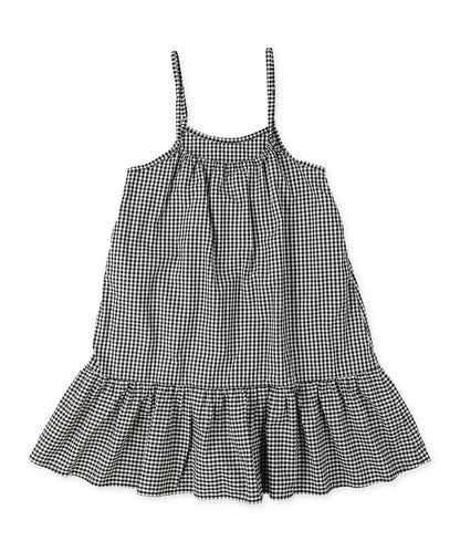 Compact Plaid Popelin Dress