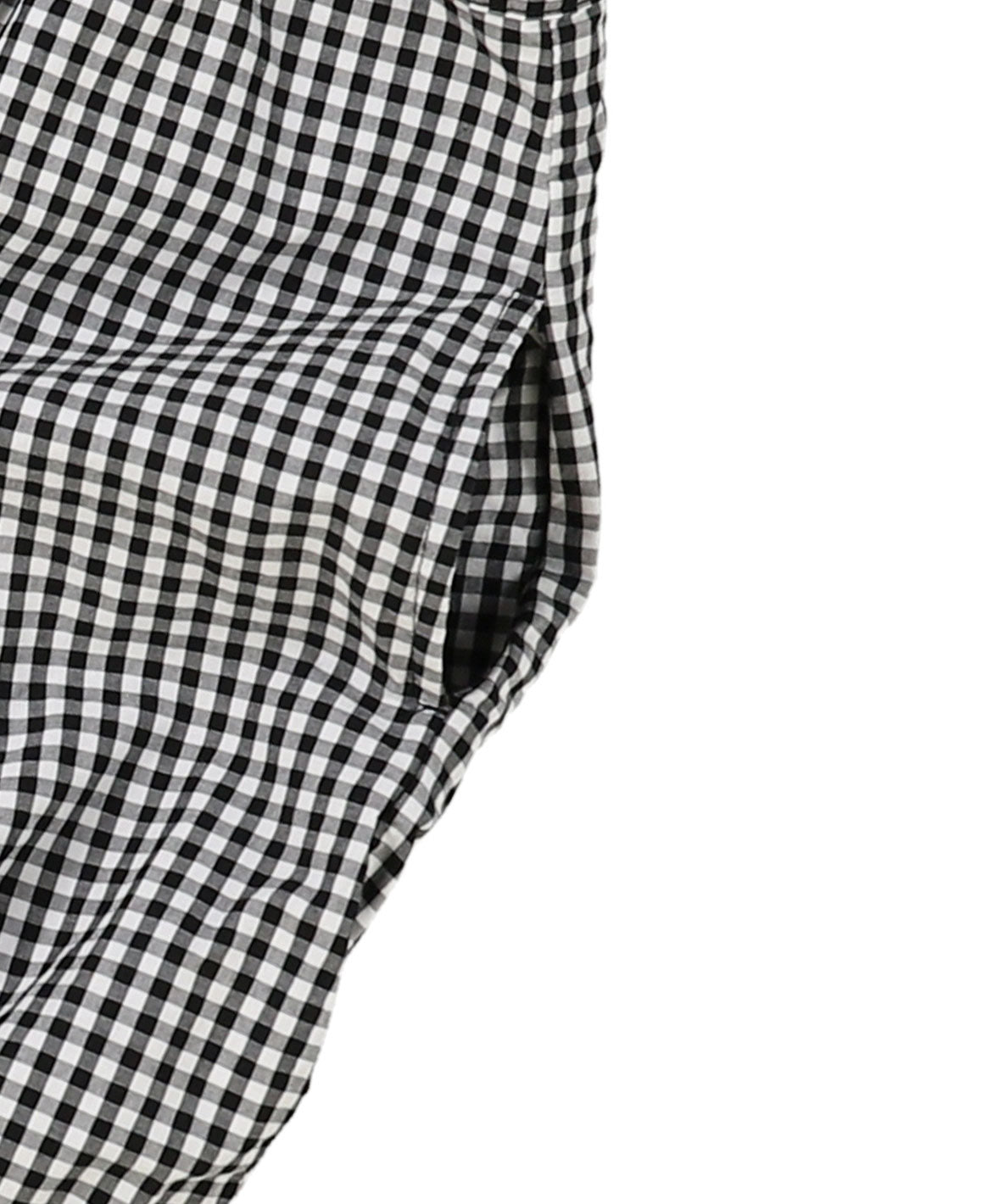 Compact Plaid Popelin Dress