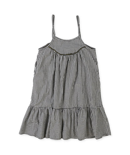 Compact Plaid Popelin Dress