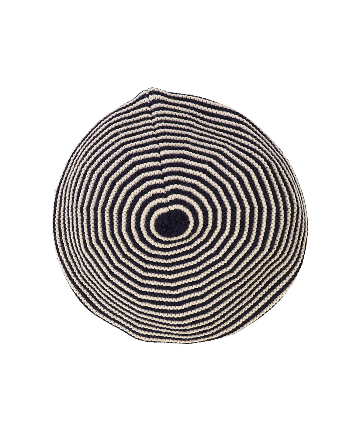 Striped Beret Cap