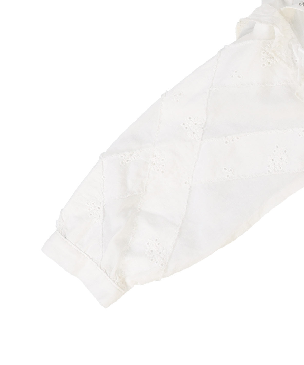 Cutwork Cloth Blouse