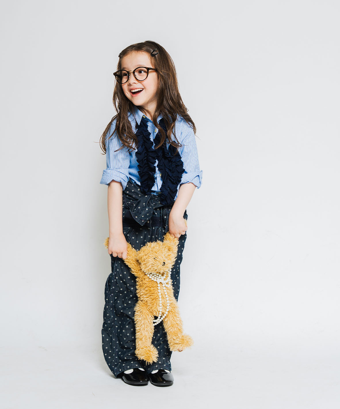 Striped Ruffle Shirt