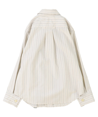 Striped Ruffle Shirt