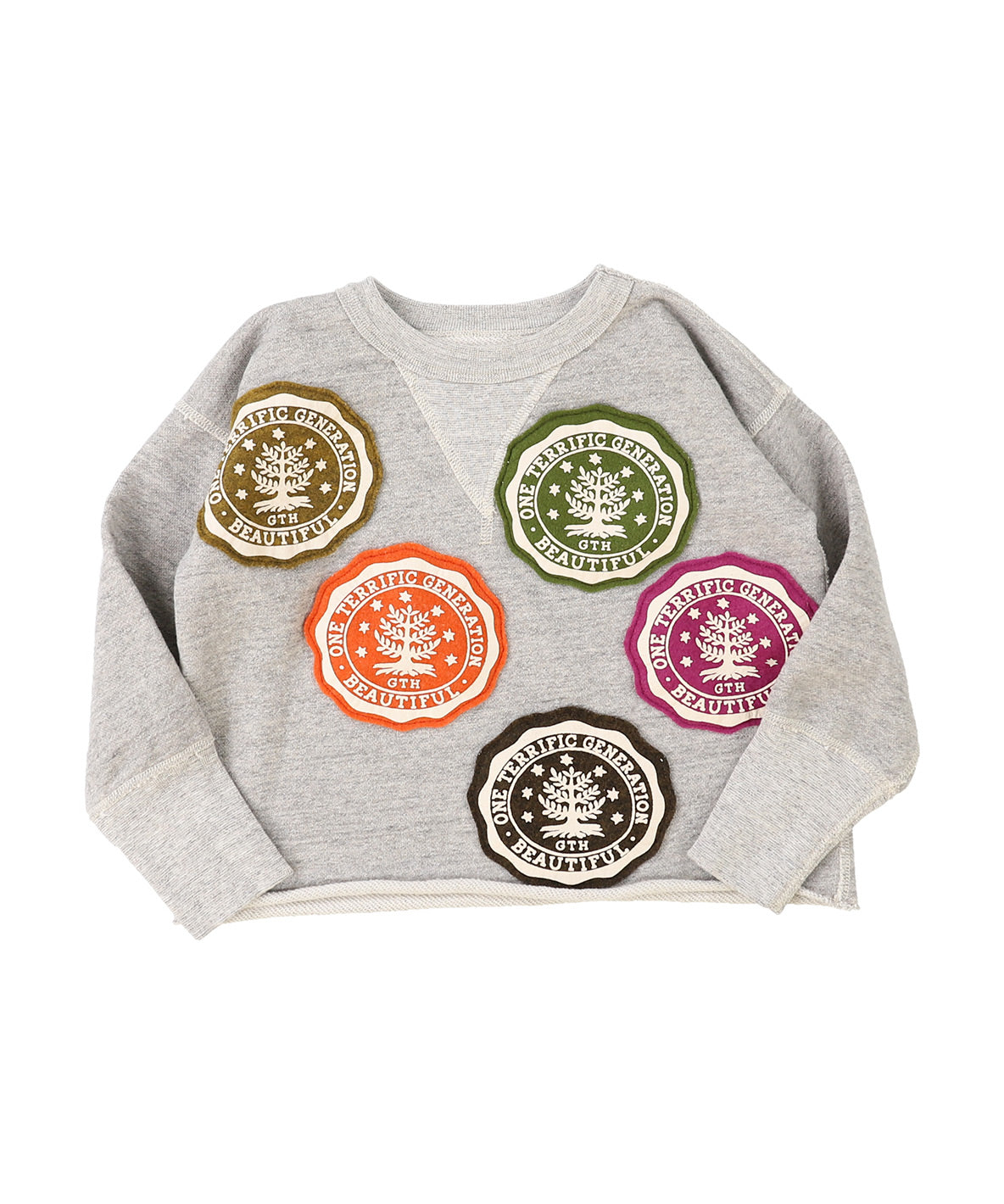 College Patch Sweatshirt