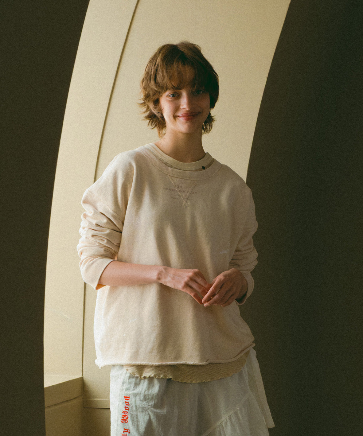 Vintage Loopback Double Gusset Pullover