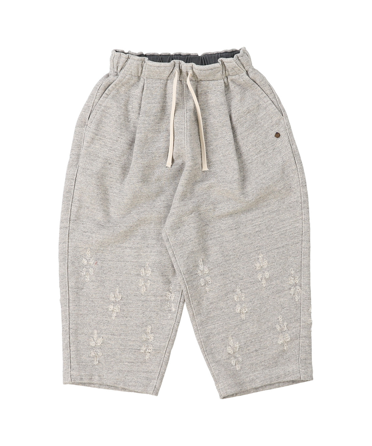Floral Damaged Sweatpants