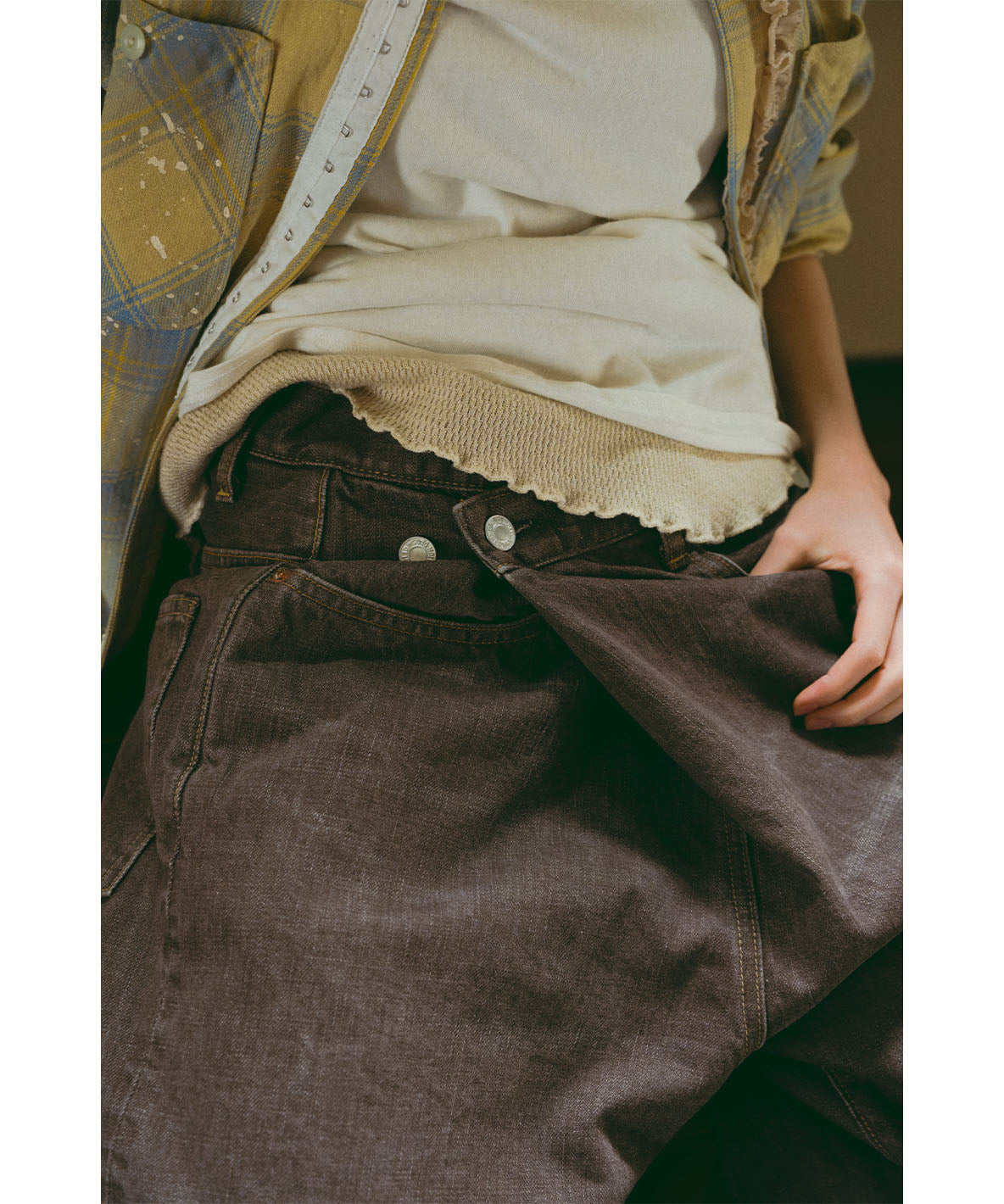 Colorful Denim 5 Pocket Pants