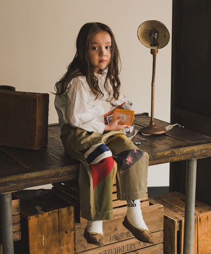 Chino Switching Design Pants