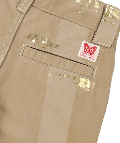 Dobby Sparkle Striped Chino Shorts