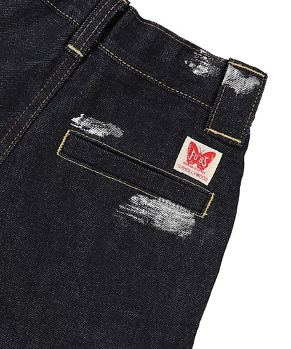 Denim Roll Up Sparkle Jorts