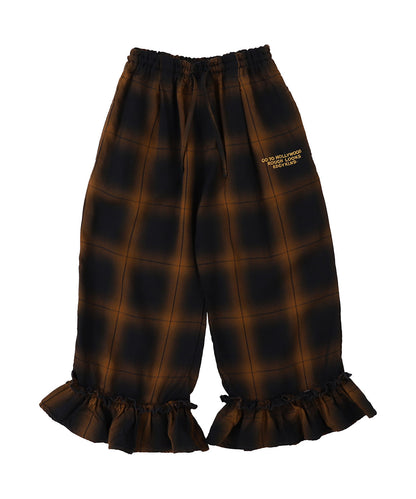 Ombre Plaid Relaxing Pants