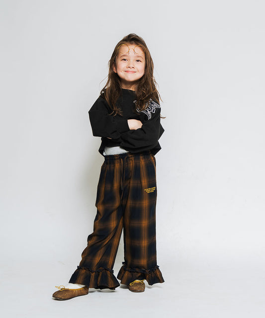 Ombre Plaid Relaxing Pants