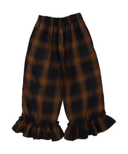 Ombre Plaid Relaxing Pants