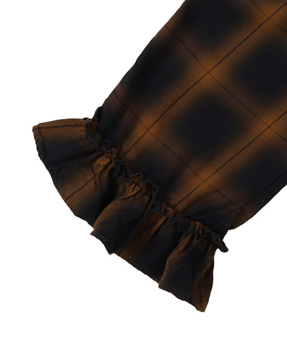 Ombre Plaid Relaxing Pants